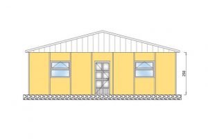Prefabricated Dormitory Buildings 148 m2