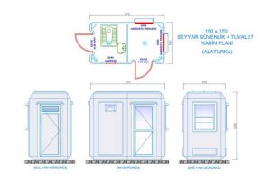 150X270 - Fiberglass Security & WC