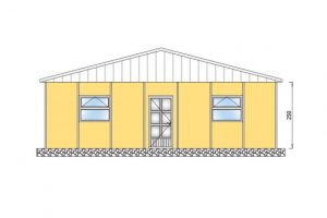 Prefabricated Dormitory Buildings 193 m2