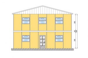 Prefabricated Dormitory Buildings 206 m2