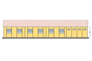 Prefabricated Dormitory Buildings 232 m2