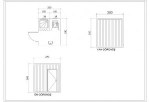 240 x 200 WC & Shower
