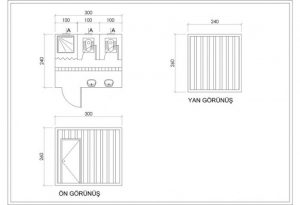 240 x 300 2 WC & Shower