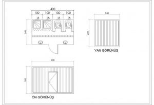 240 x 400 2 WC & 2 Shower