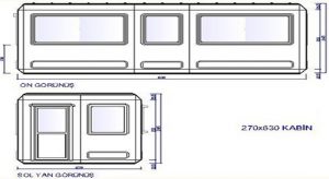 270 X 630 - Fiberglass Security & Buffet