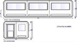 270 X 750 - Fiberglass Security &Buffet