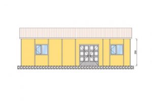 Prefabricted Refectory Buildings 53m2