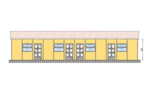 Prefabricated Dormitory Buildings 79 m2