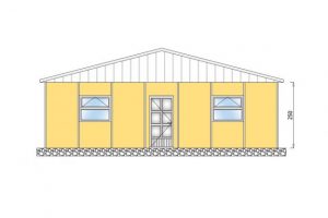 Prefabricated Dormitory Buildings 91 m2