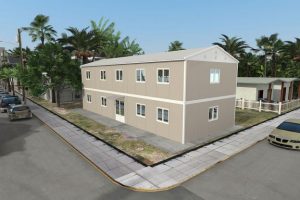 Picture from outside 214 m2