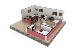 45 m2 Plan B