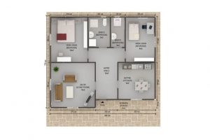 75 m2 Plan A