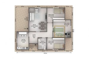 88 m2 Plan A