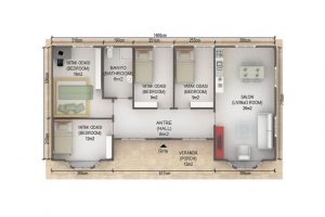 97 m2 Plan A