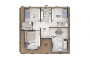 98 m2 Plan A