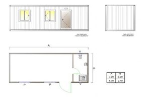 BGK 302 Classic Container, 1 Room & WC