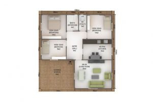 107 m2 Plan A