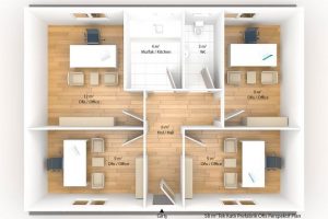 58 m2 Prefabricated Office