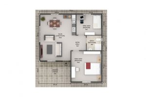 61 m2 Plan A