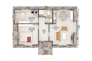71 m2 Plan A