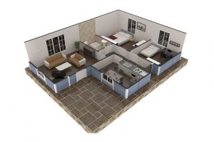 73 m2 Plan B