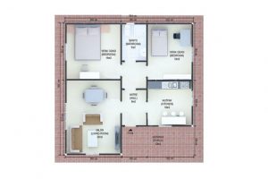 82 m2 Plan A